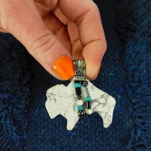 American West Jewelry Buffalo Spirit Pendant